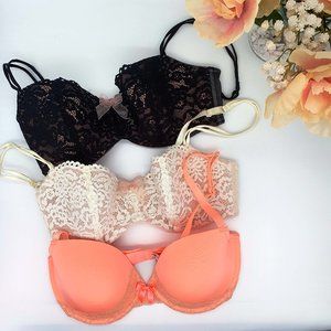 💜 Wacoal & La SENZA Bra Bundle, All 34D